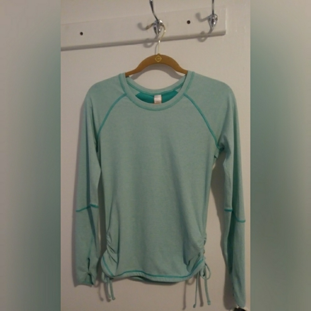 Lucy Tech Dashing Stripe Long Sleeved Top Small